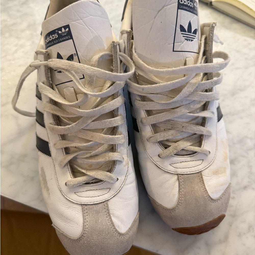 Adidas White and Gray Sneakers